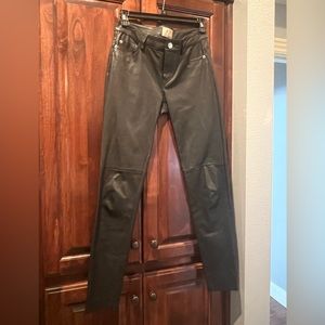 Michael Kors leather pants. Excellent condition. Worn once.